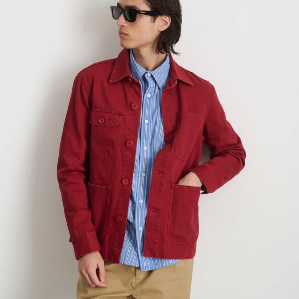 Alex Mill garment dyed work jacket